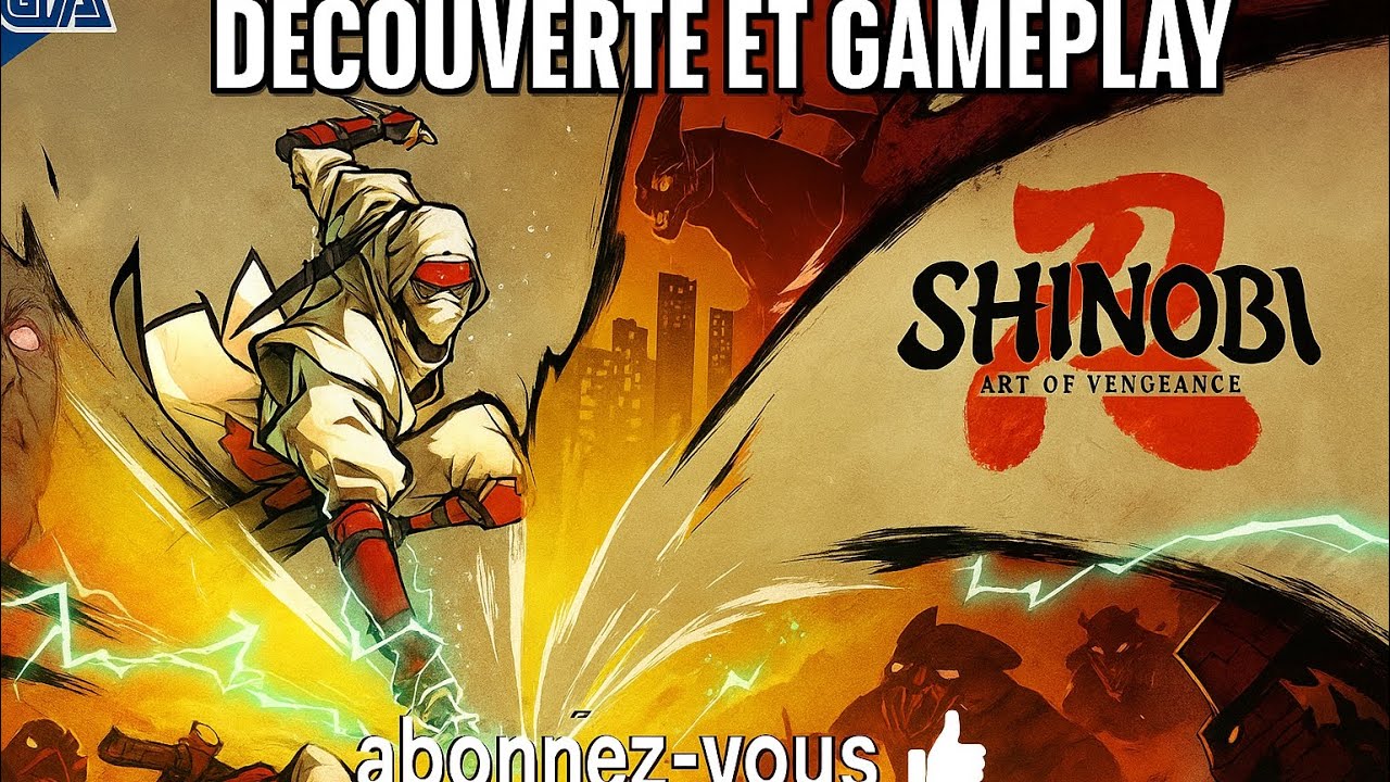 Découverte de Shinobi Art of Vengeance sur Playstation 5 ( demo ) 