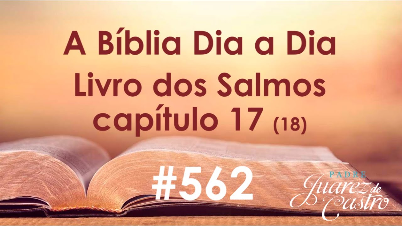 Curso Bíblico 562 - Livro dos Salmos 17 (18) - Agradecimentos do rei vencedor - Padre Juarez