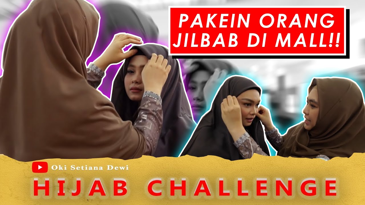 TERHARU…! AKHIRNYA PAKAI JILBAB !! DAPAT HIDAYAH DI MALL! | HIJAB CHALLENGE ! Merindu Cahaya di Mall
