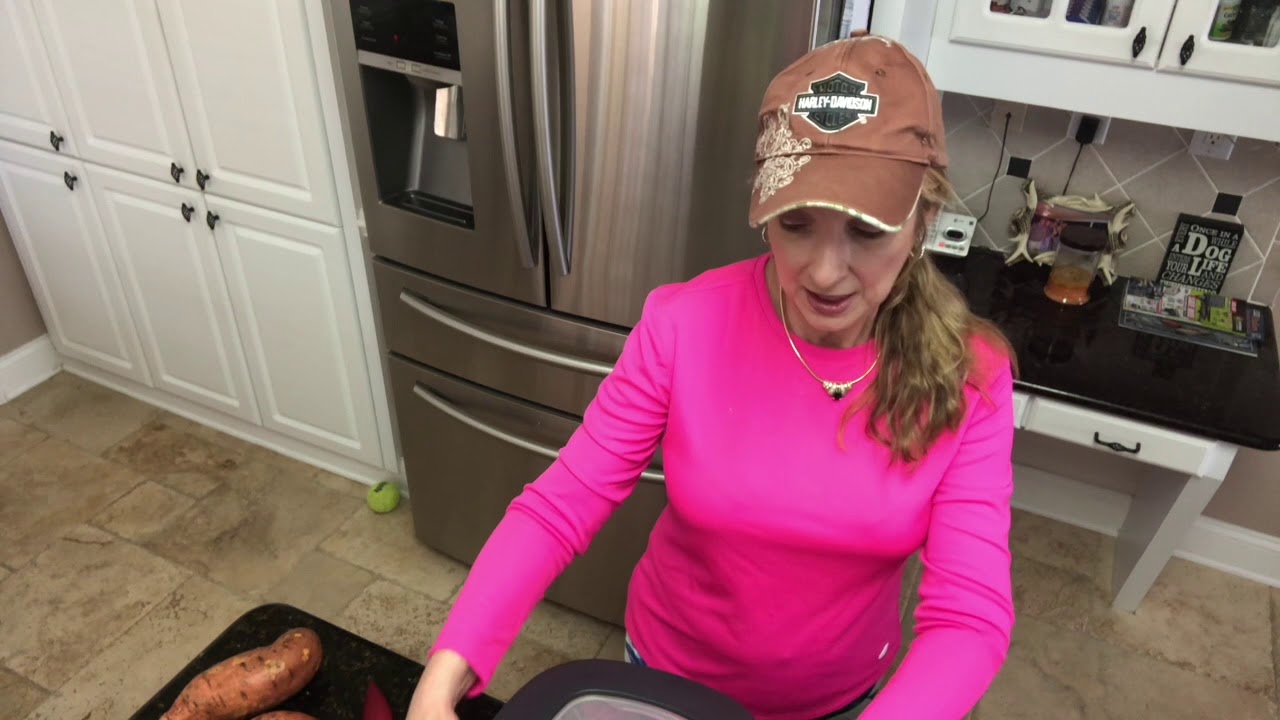 Feeding a Giant Schnauzer Cooking with Love