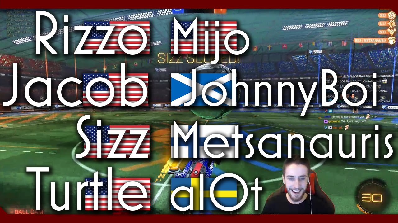 ROCKET LEAGUE 1v1v1v1v1v1v1v1