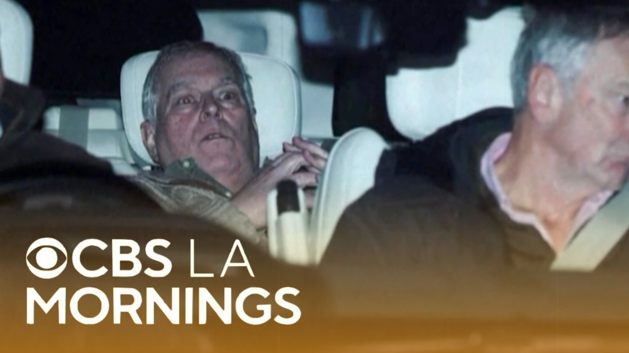 FORMER PRINCE ANDREW ARRESTED