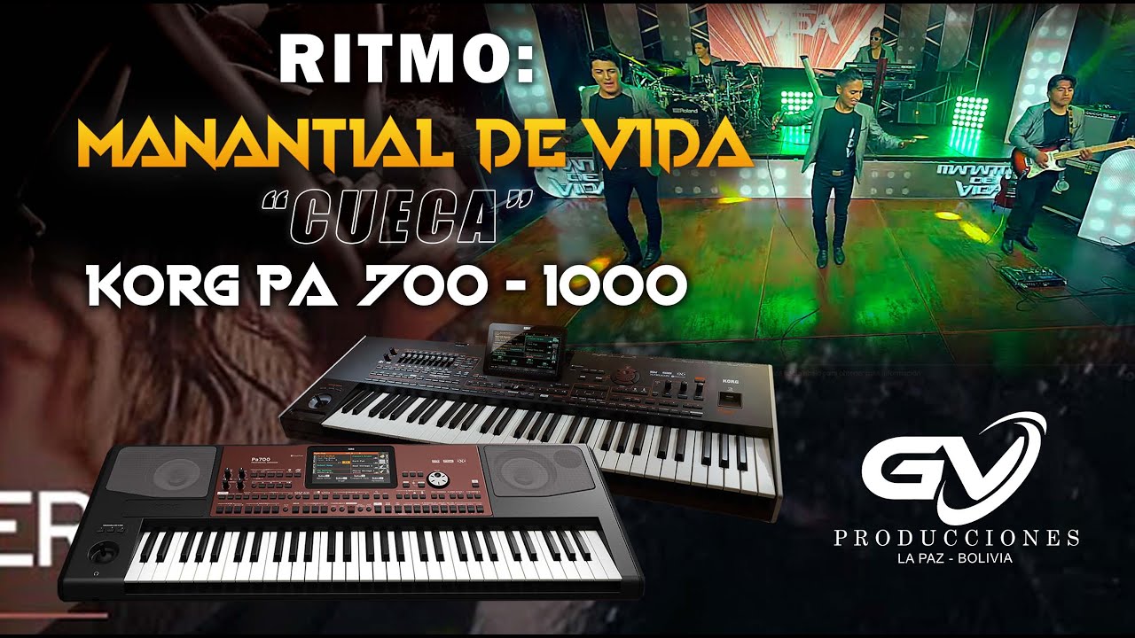 RITMO: Cueca - Manantial de vida - KORG PA 700