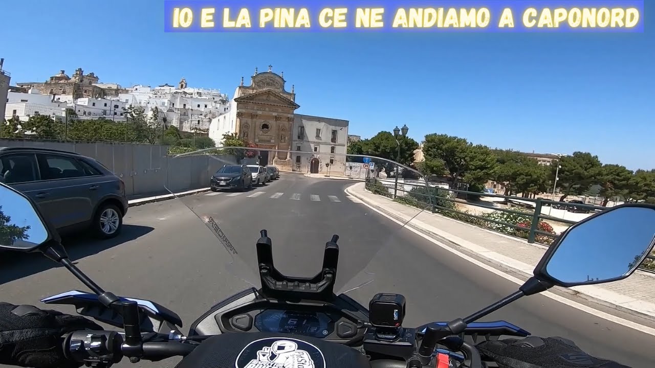 Io e la Pina ce ne andiamo a Capo Nord (yamaha Tracer 7 - 700)
