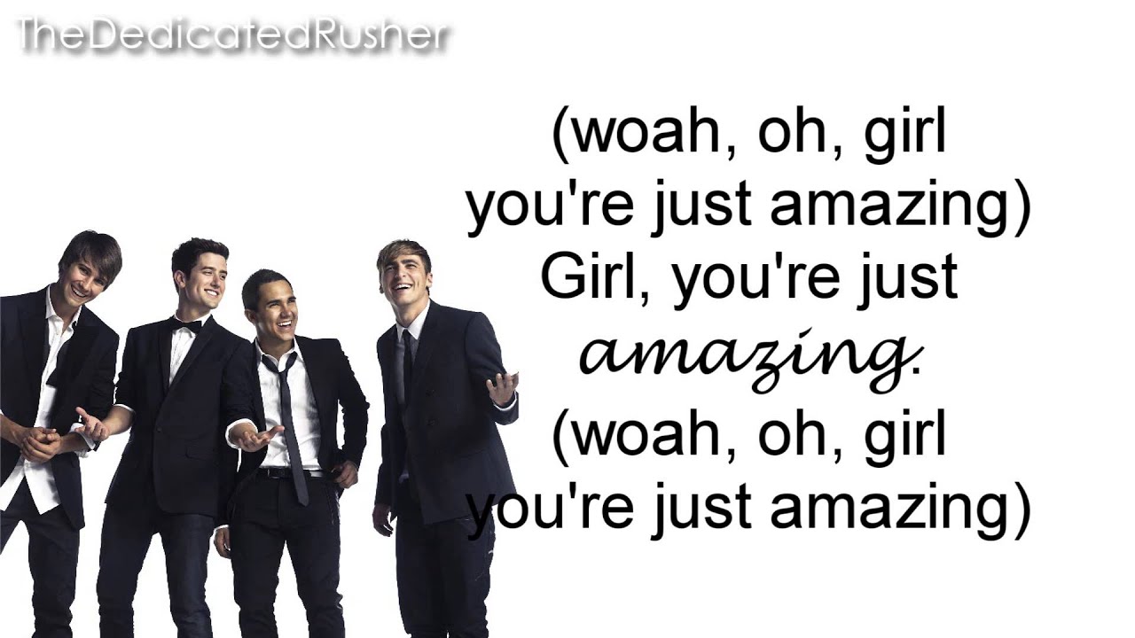 Big Time Rush - Amazing Lyrics