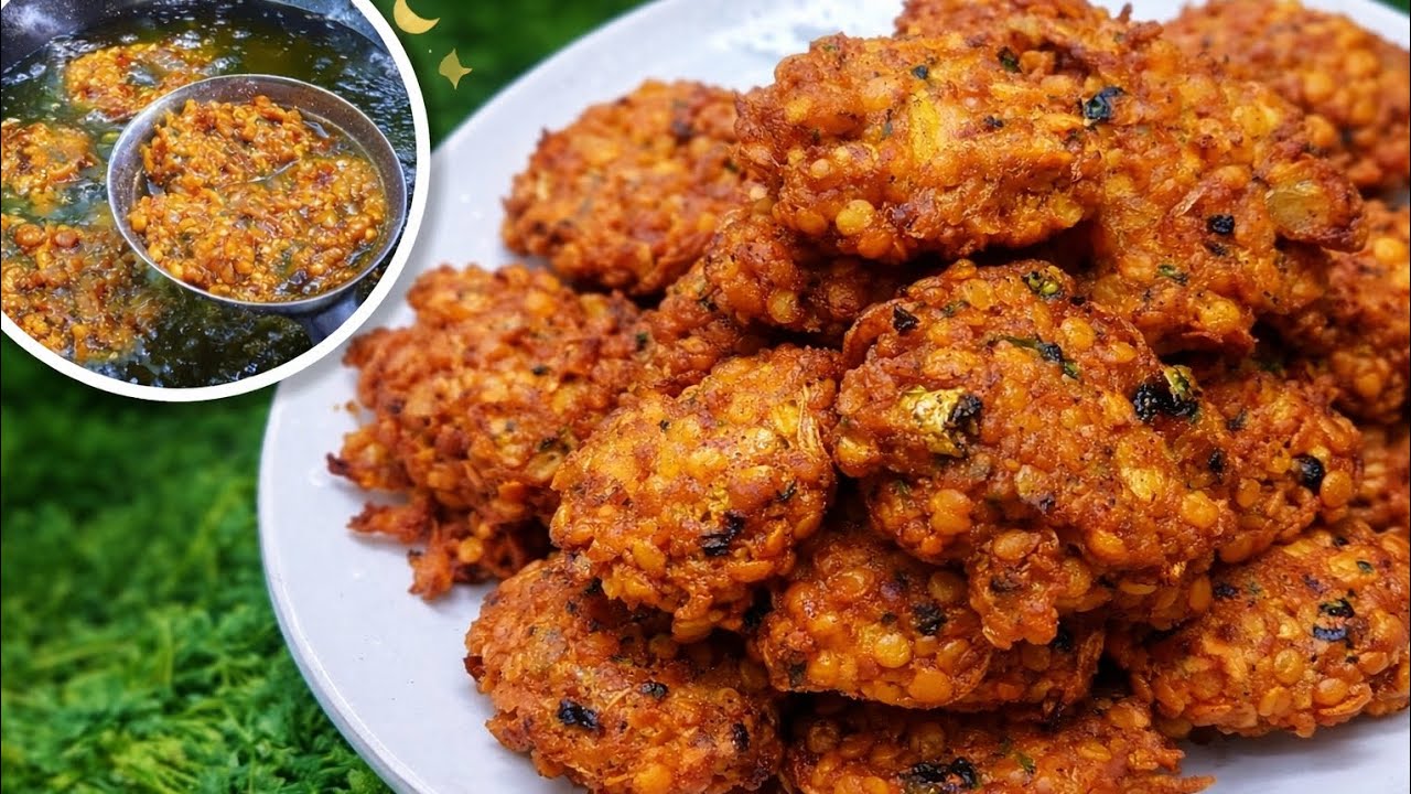 মাএ ১০ মিনিটে ডাল না বেটে  আস্ত  ডালের মুচমুচে পেঁয়াজি রেছিপি‼️Piyaji Recipe 