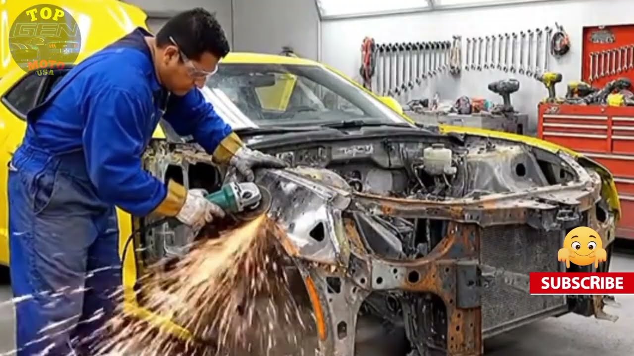 Unbelievable Restoration 1969 Ford Mustang to Perfection ASMR Car Restoration