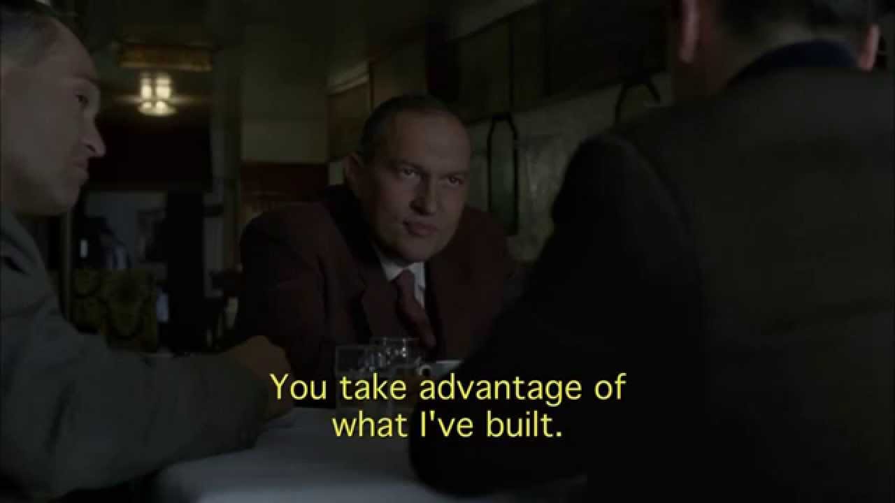 Boardwalk Empire - Luciano has a sitdown with Joe 