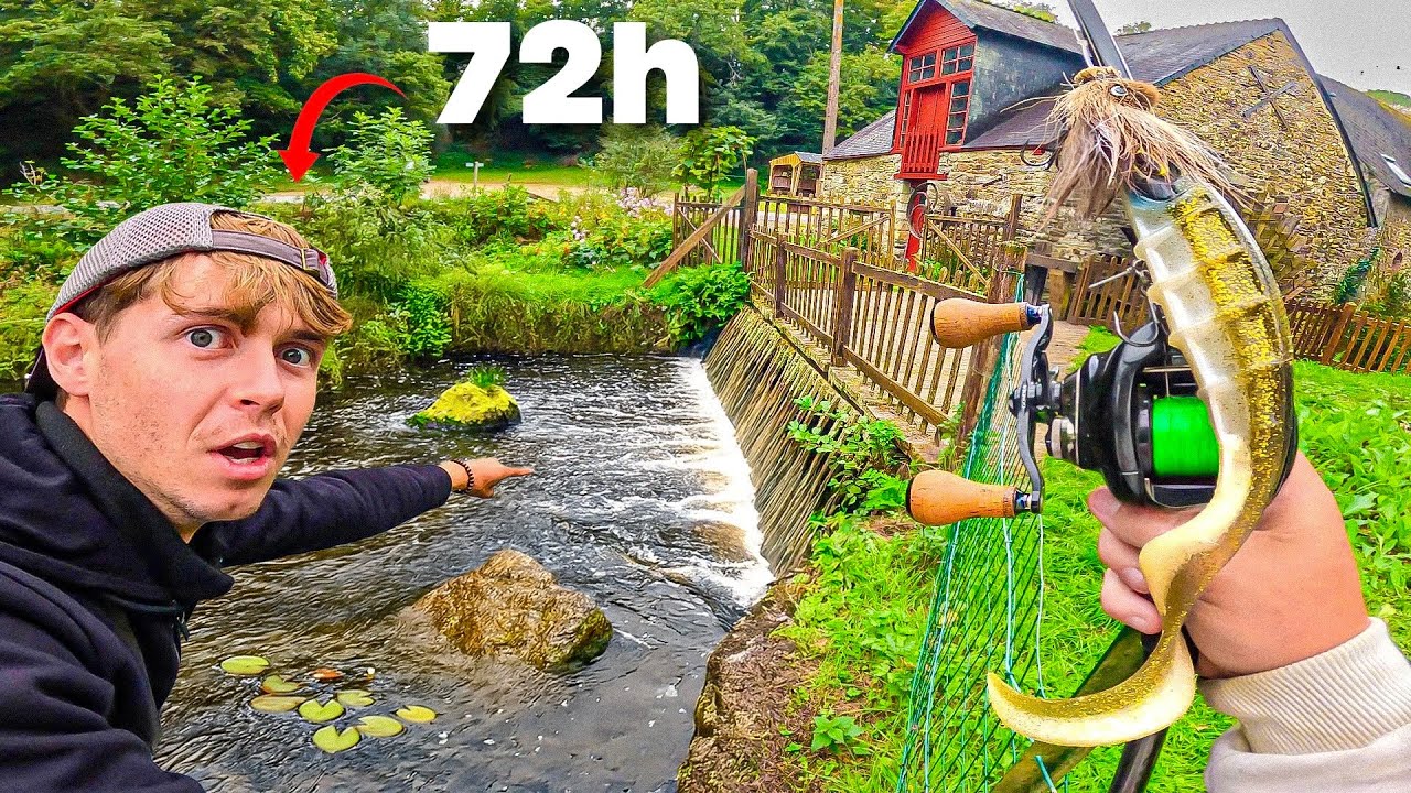 72H pour P&Ecirc;CHER le plus GROS BROCHET en rivi&egrave;re !!! Feat @remi.aventurier