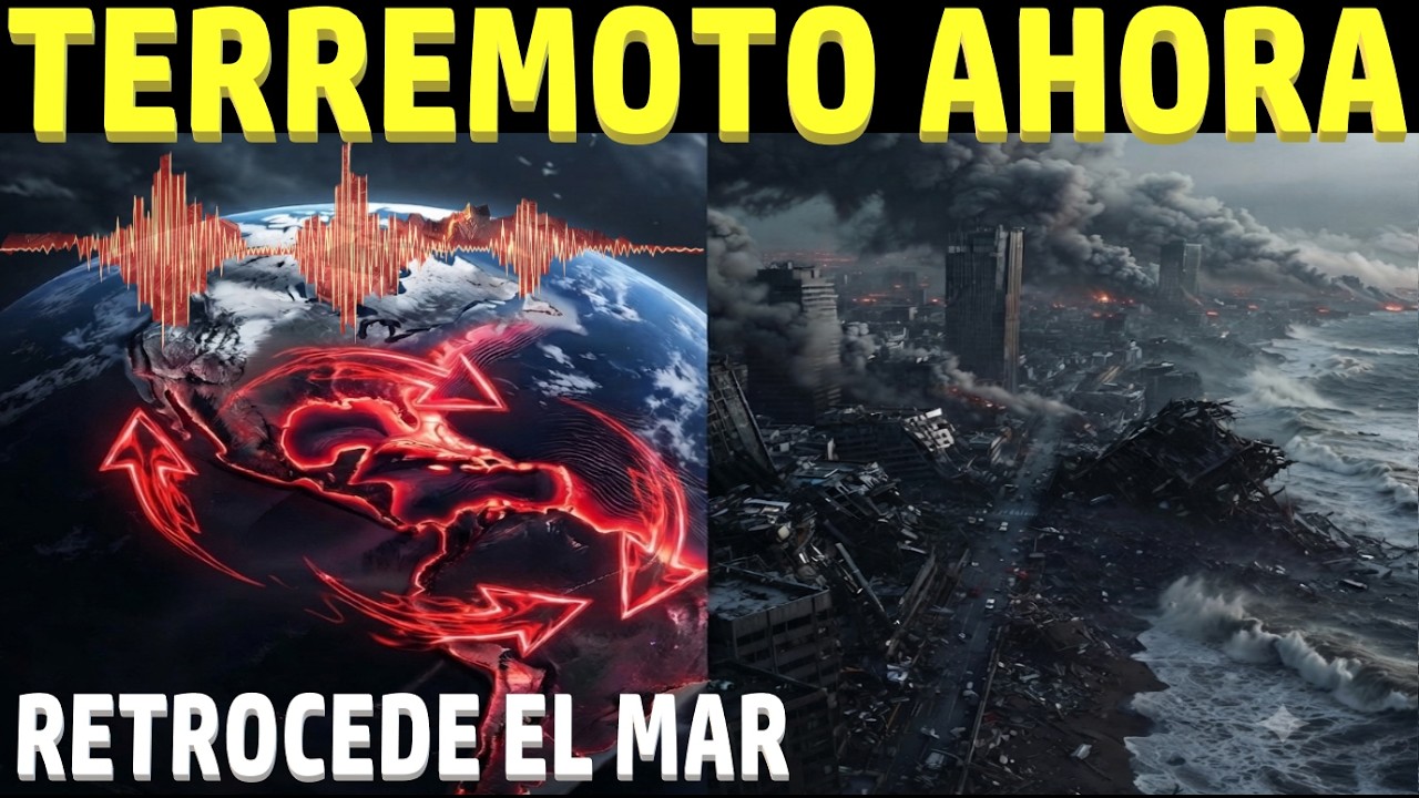 🔴 TERREMOTO AHORA RETROCEDE EL MAR ALERTA M&Aacute;XIMA PREP&Aacute;RENSE | CLIMA SEVERO