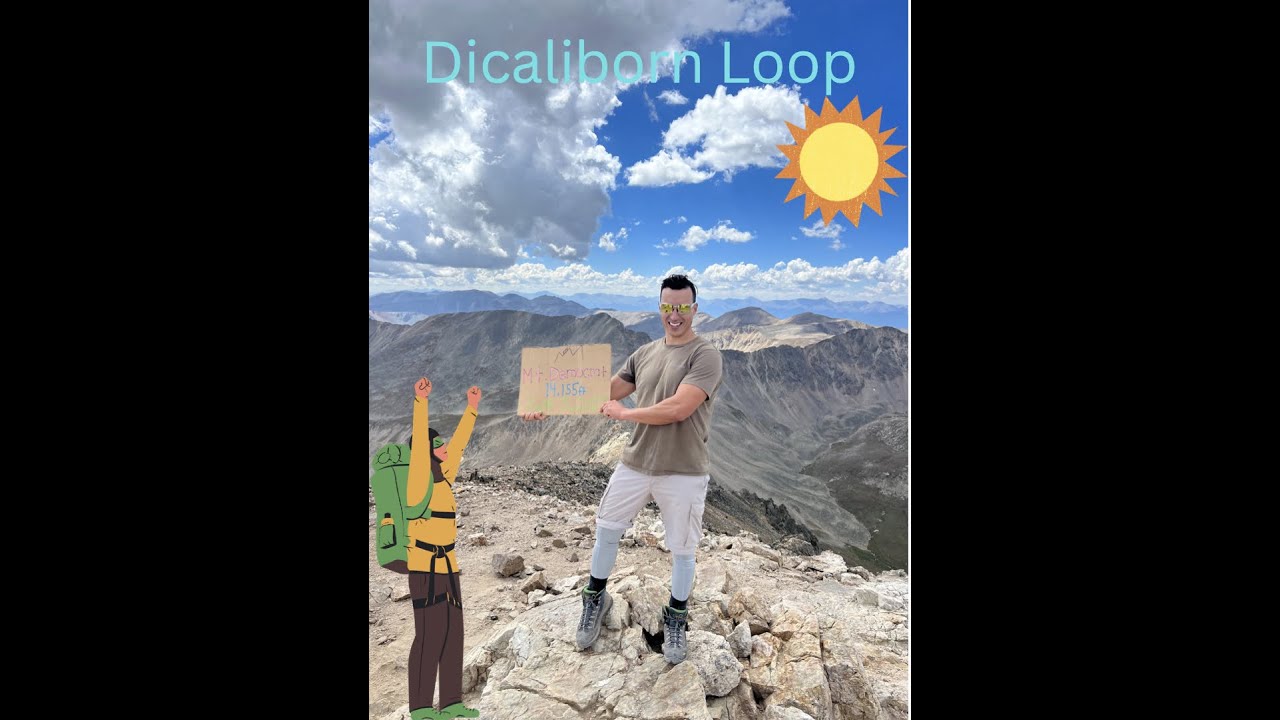 Colorado 14ers: Decaliborn loop: Mt. Cameron, Mt. Lincoln, Mt.Bross, Mt.Democrat. #14ers