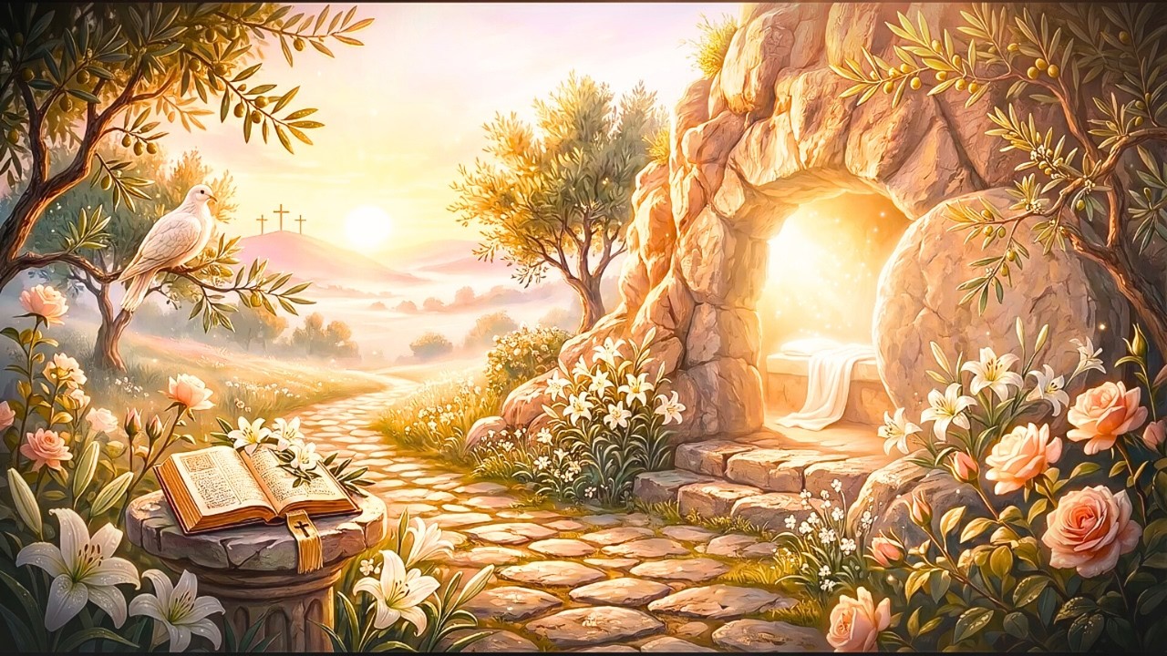 Easter Resurrection Sunrise | Peaceful Morning Ambience with Gentle Piano & Birdsong (2026)