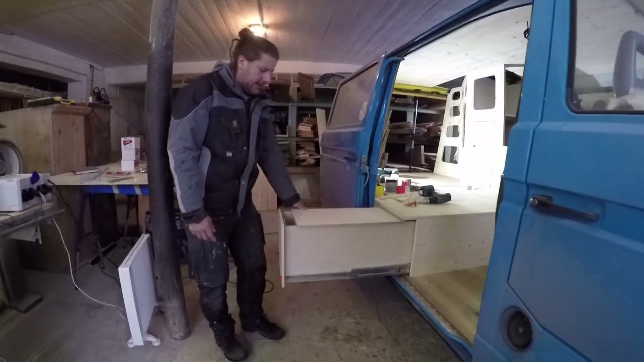 Bulli Ausbau: Der Tag als der Schnee kam