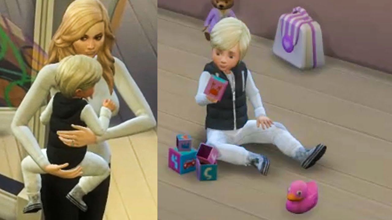 Вечеринка для малышей в SIMS 4. Волшебная семейная история. Видео, часть 96.