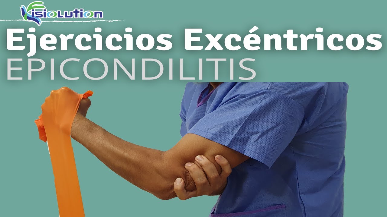 EJERCICIOS EXCENTRICOS para EPICONDILITIS y EPITROCLEITIS (DOLOR CODO) | Fisiolution