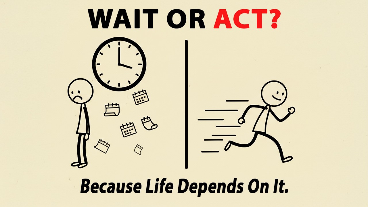 Why Waiting for the Right Moment Will Ruin Your Life