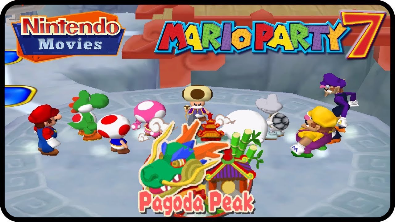 Mario Party 7 - Pagoda Peak 8-Player Mode (Multiplayer)