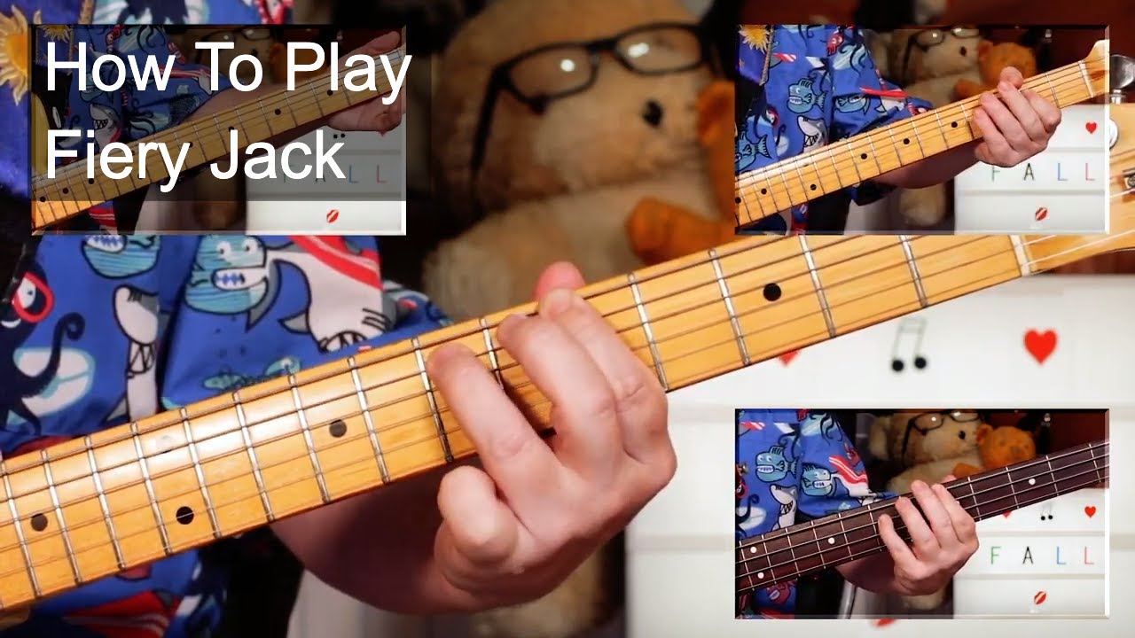 'Fiery Jack' The Fall Guitar & Bass Lesson