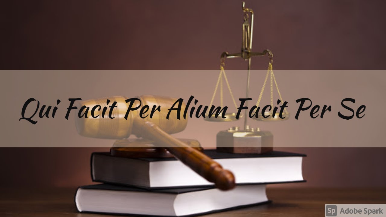 Qui Facit Per Alium Facit Per Se | Vicarious Liability | Law of Torts | Easy way | in Hindi