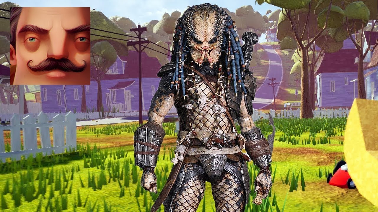 HELLO NEIGHBOR Predator - My New Neighbor PREDATOR Act 2 HOLE HELLO NEIGHBOR ACT 2