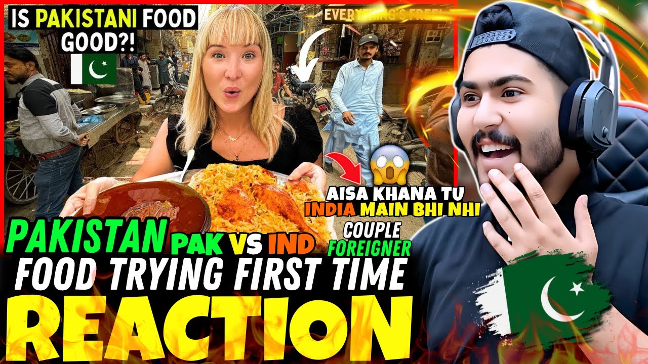 Reaction On Pakistan ULTIMATE Pakistani STREET FOOD Feast 🇵🇰 KARACHI Food HEAVEN 😍👌 | Usama Reaction