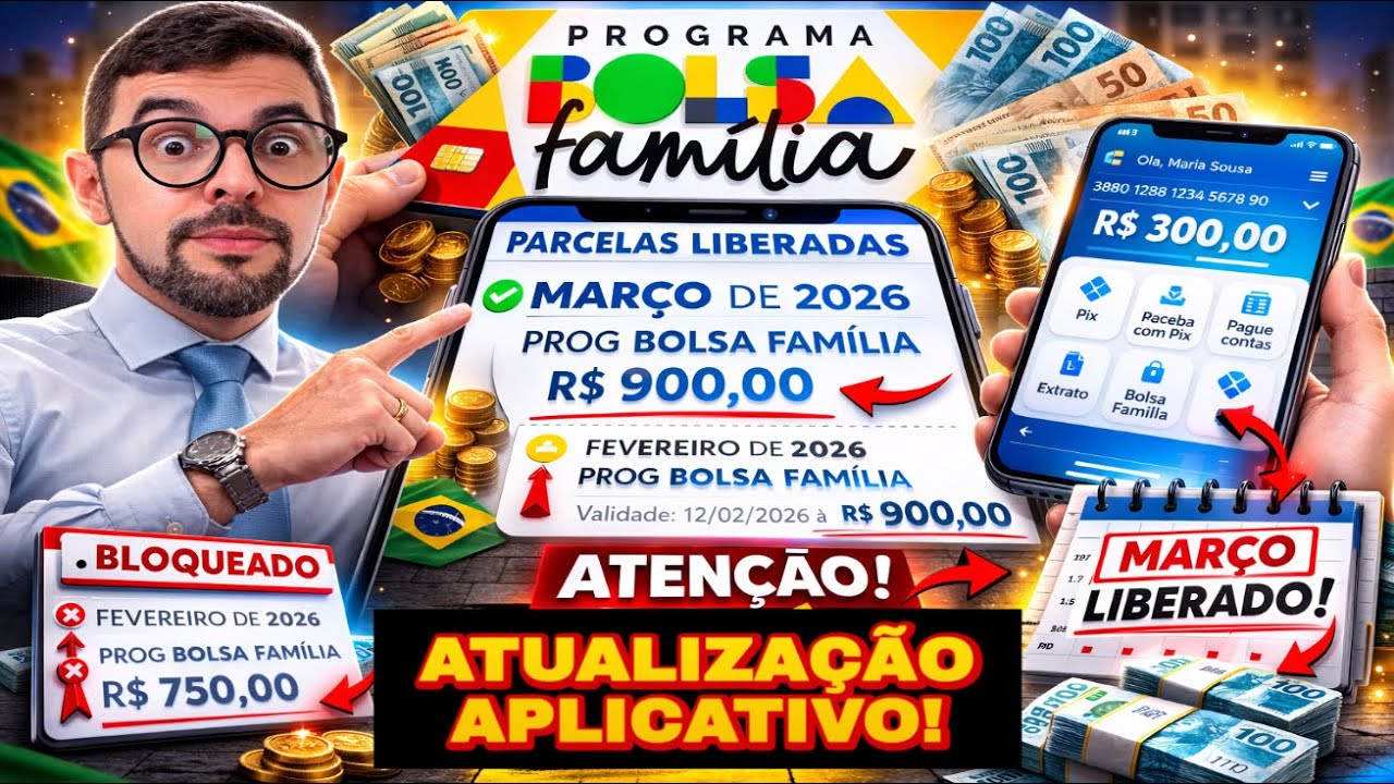 ATUALIZA&Ccedil;&Atilde;O DO APLICATIVO BOLSA FAM&Iacute;LIA E QUEM VAI E QUEM N&Atilde;O VAI RECEBER EM MAR&Ccedil;O! VEJA TUDO!