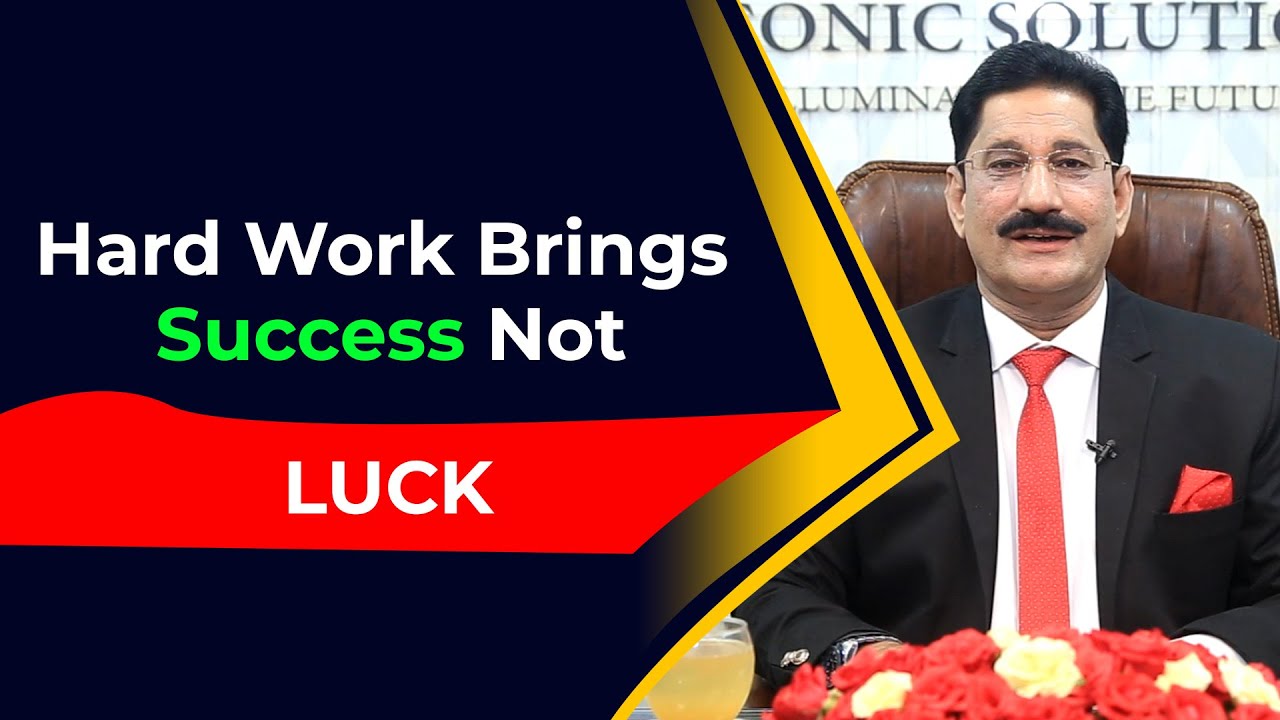 Hard Work Brings Success Not Luck | MJ Shorthand