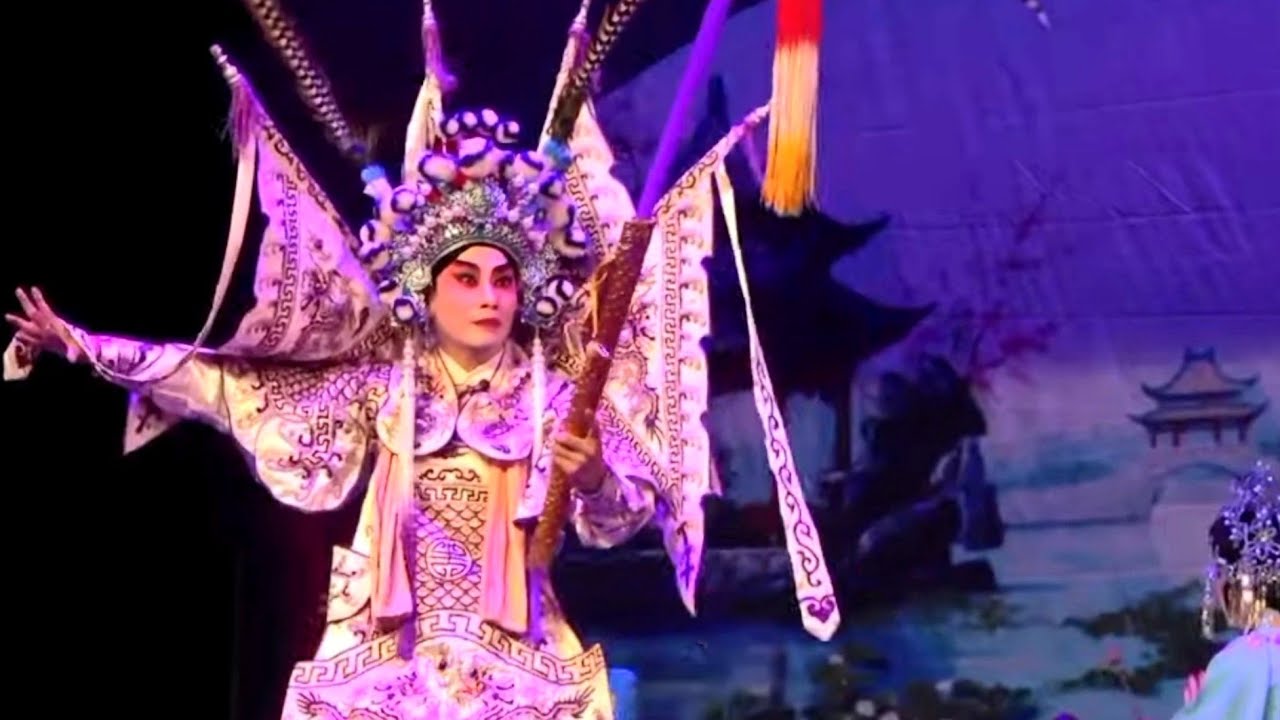 粵劇 折子戲之《斬經堂》王志良 何秋萍 (主演)    cantonese  opera
