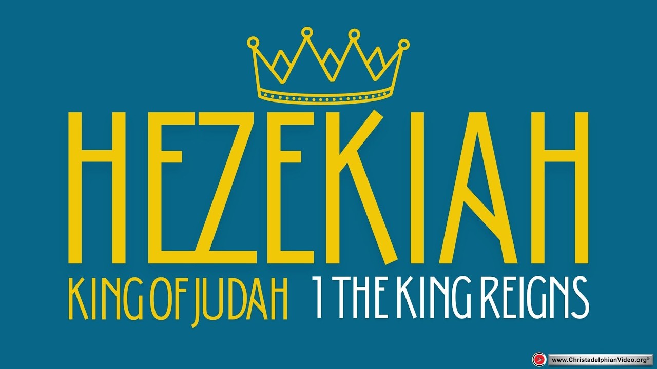 Hezekiah King Of Judah #1 'The King reigns'