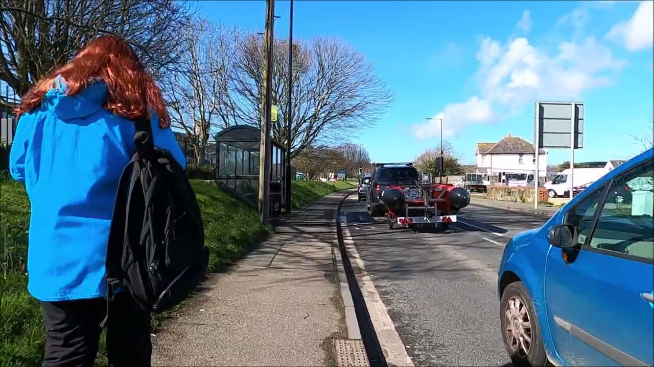 Virtual Walk - Landguard Holiday Park Shanklin To Aldi & Morrisons Lake - Isle Of Wight - March 2022