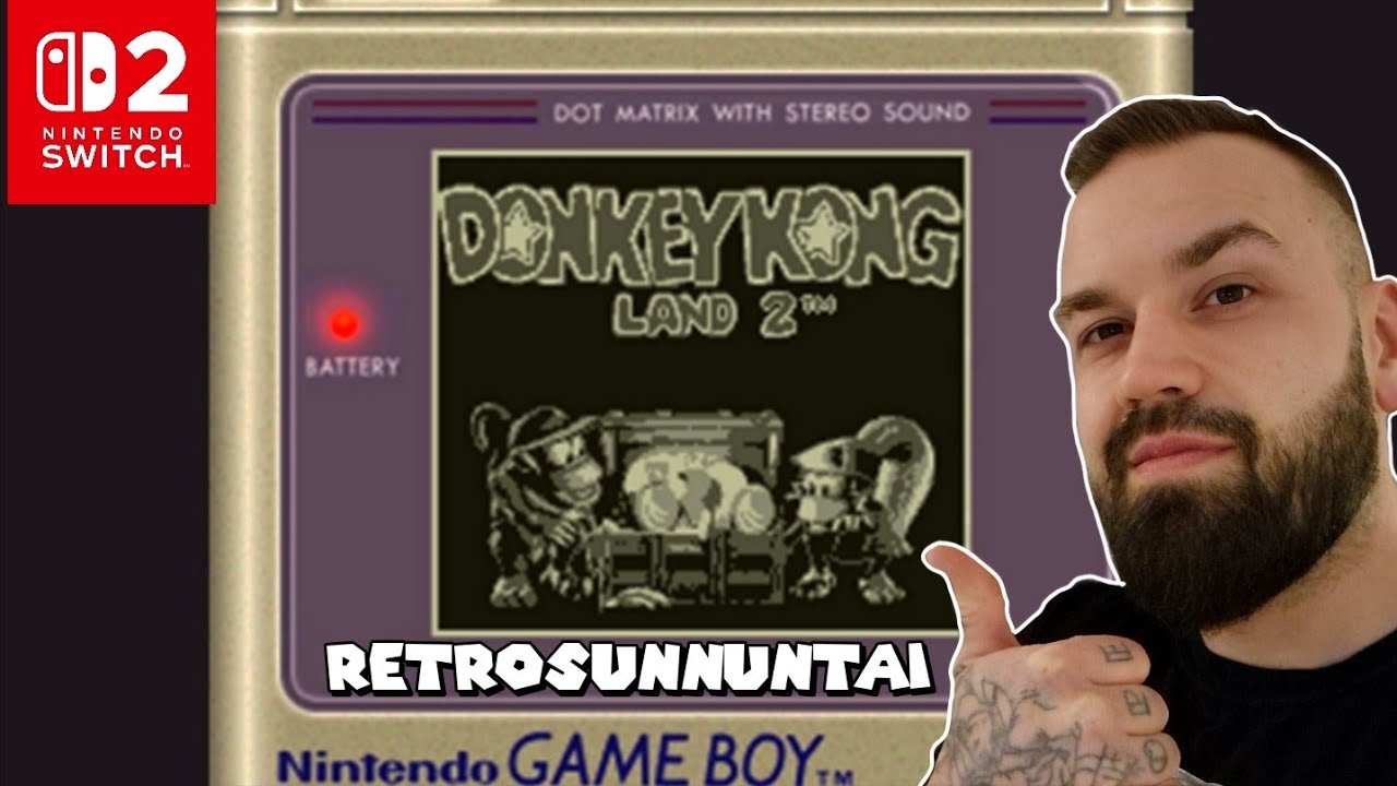RETROSUNNUNTAI - Donkey Kong Gameboy