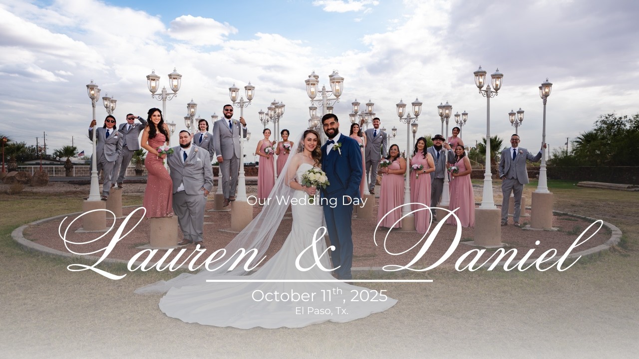 I knew you will be the one. Lauren & Daniel full day wedding day.