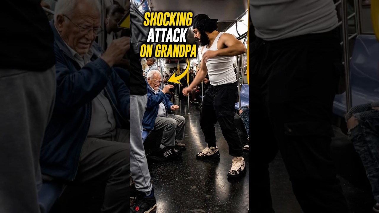 Shocking Attack on Grandpa. #GangFight #StreetFight #GangShowdown #CaughtOnCamera #FightNight