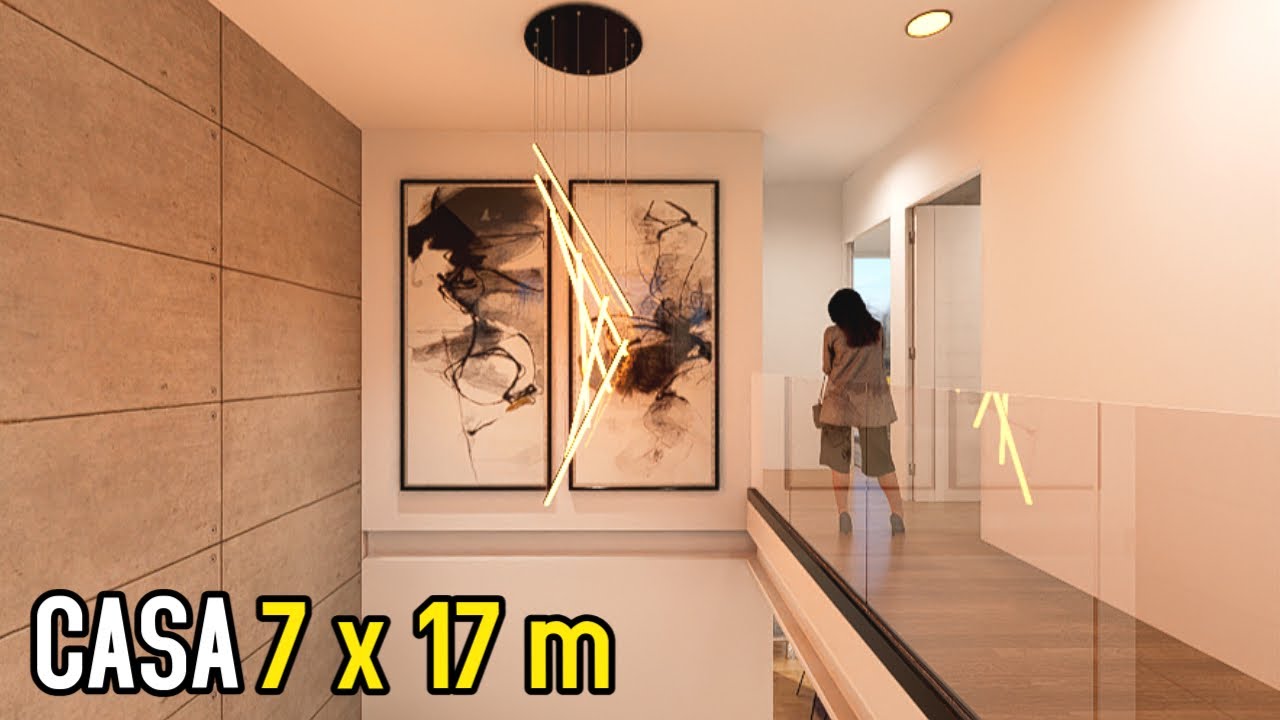 🏠CASA PEQUEÑA que se siente GRANDE // 7x17 m