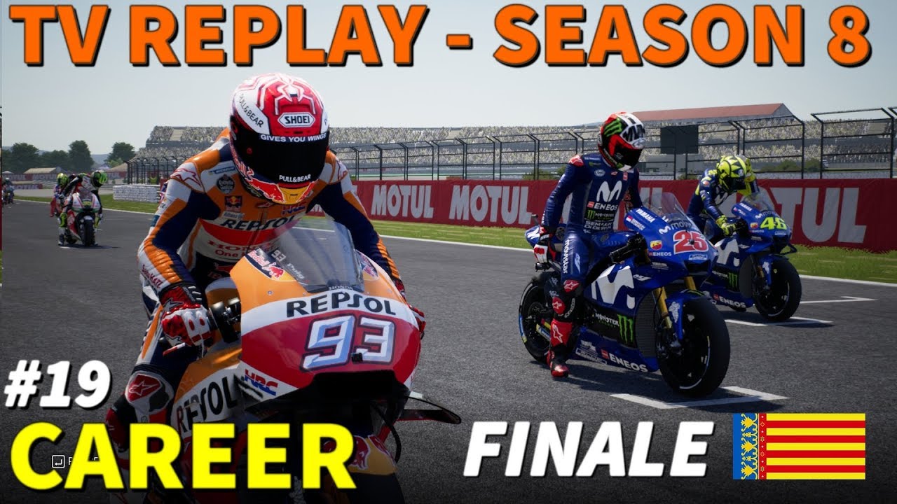 MotoGP 18 | Career #147 | #ValenciaGP | FINALE | Who will be the World Champion?