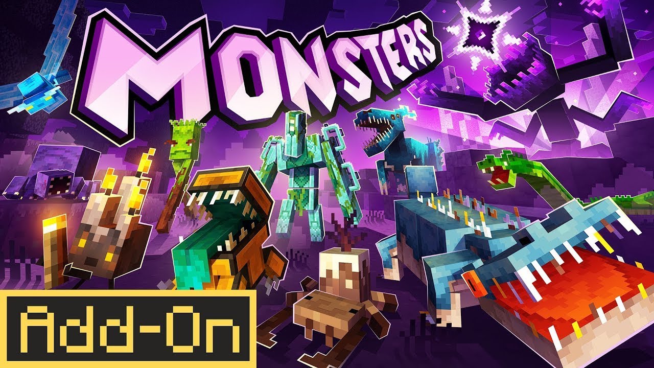 MONSTERS Дополнение | Майнкрафт Рынок | Демонстрация