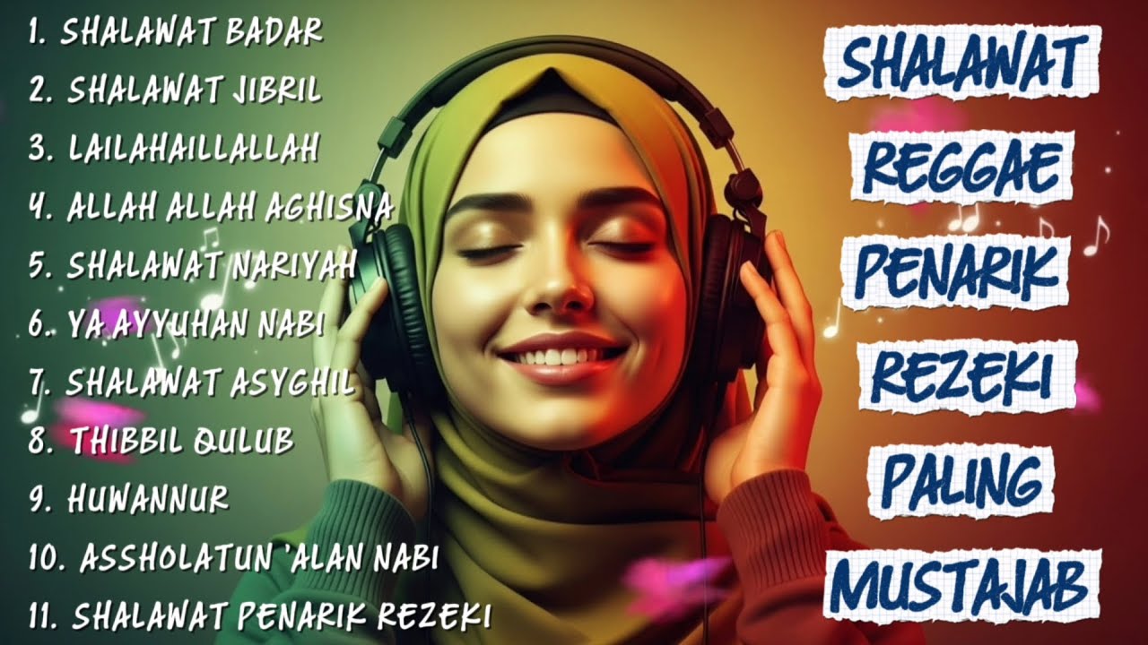 SHOLAWAT REGGAE FULL ALBUM PENYEJUK HATI – TENANGKAN JIWA DI WAKTU SUNYI 🕯️