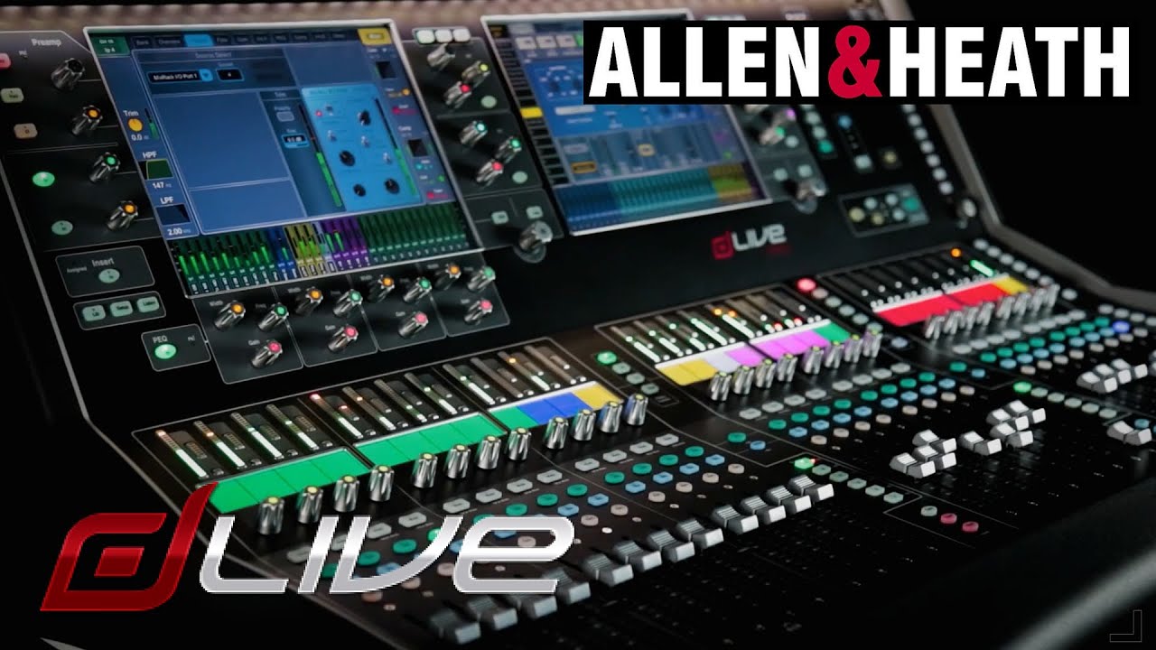 ALLEN & HEATH : les nouvelles fonctionnalités de la dLive - Firmware V1.2 (vidéo de la boite noire)