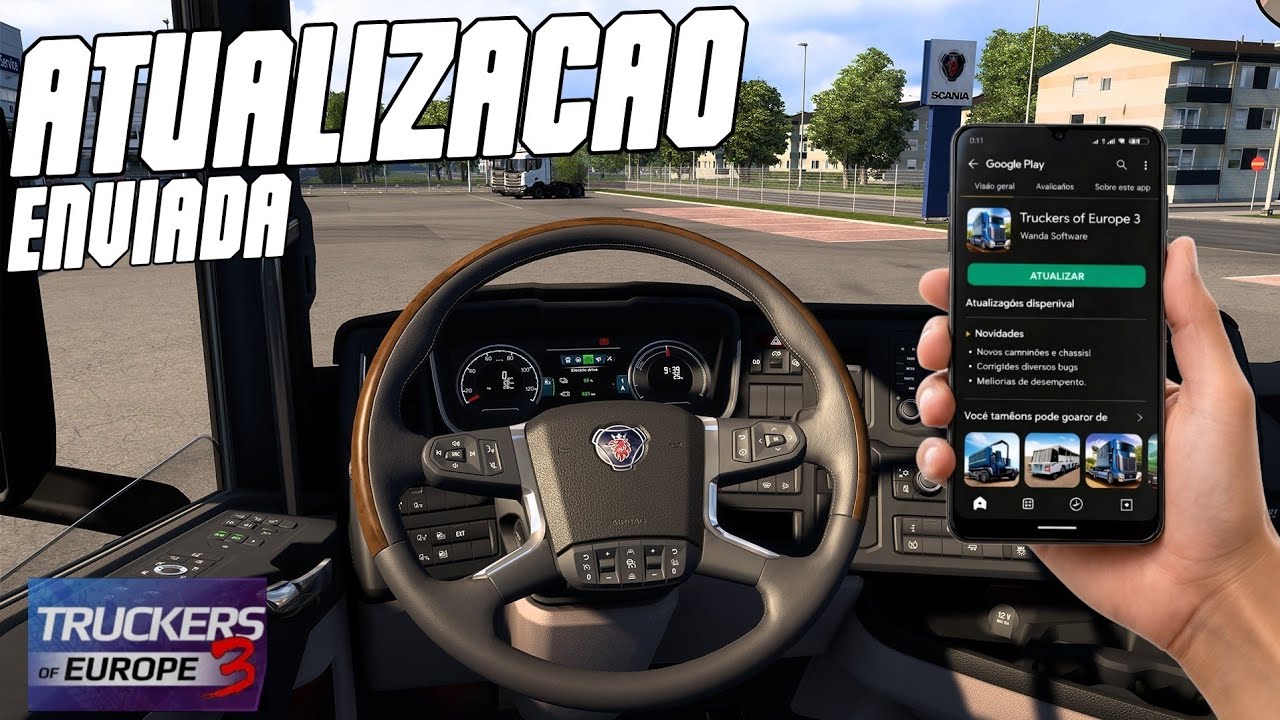 TRUCKERS OF EUROPE 3-ATUALIZAÇÃO ENVIADA PARA A GOOGLE PLAY STORY-NOVO MAPA DE MILANO - BETA ABERTO