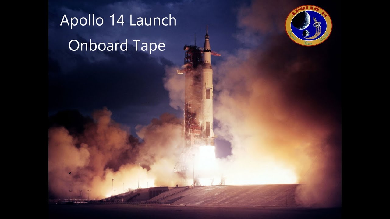 Apollo 14 Launch - Onboard Tape