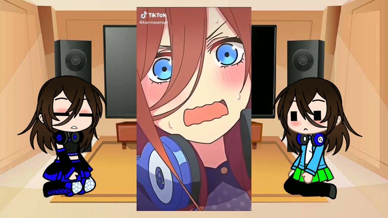 (miku nakano y una invitada reaccionan )(miku x fuutarou)(1/1)