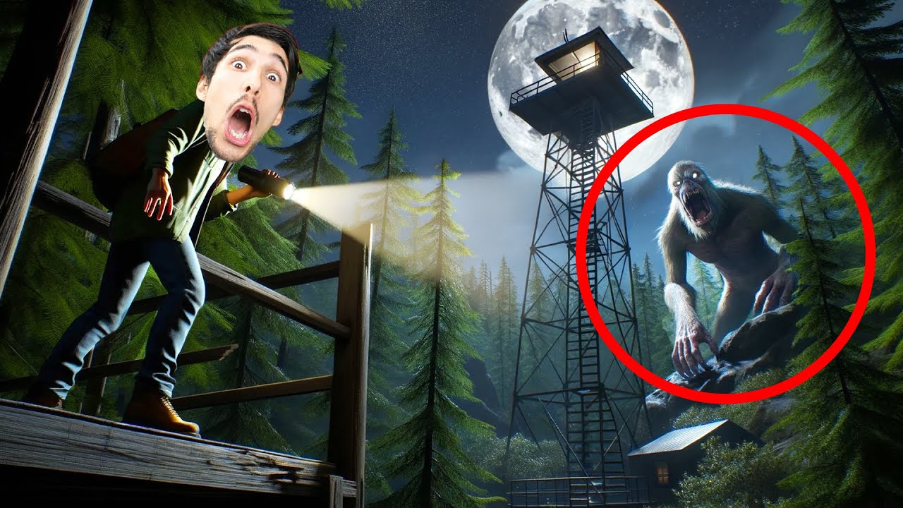 SIMULATORE di RANGER NELLA FORESTA DI NOTTE!!