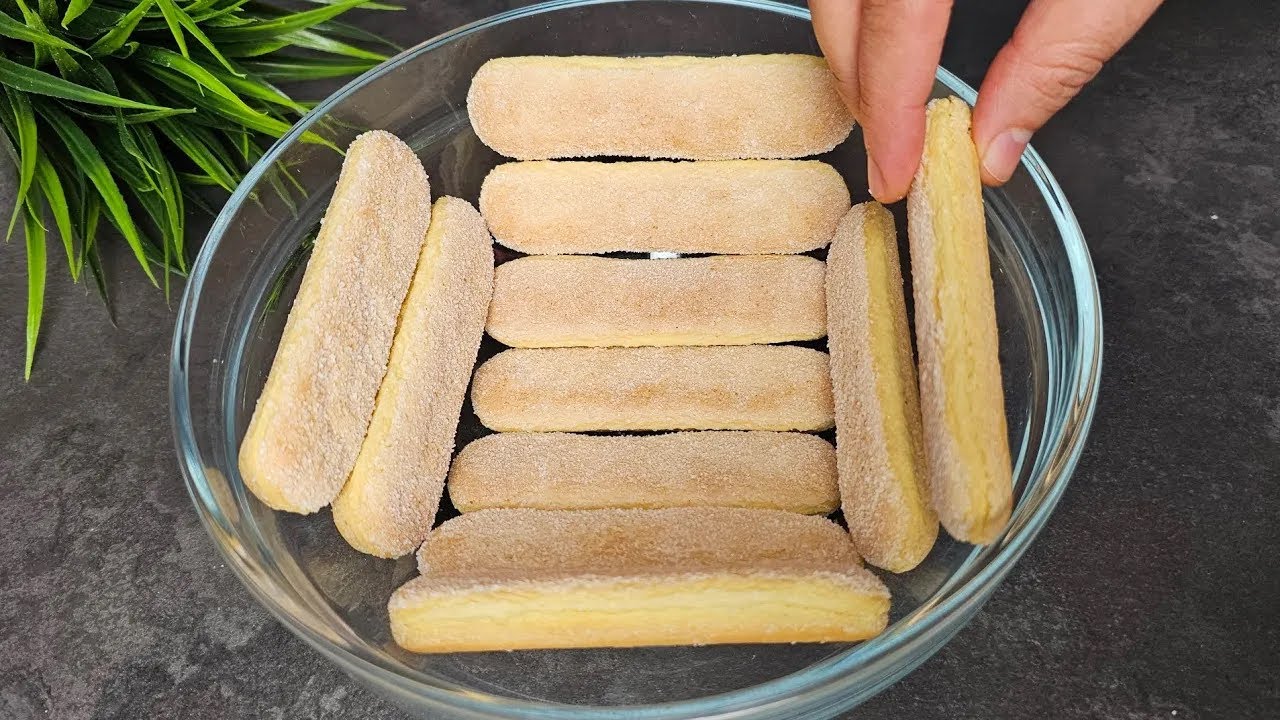 SENZA FORNO! Dolce in 5 MINUTI! Rimarrai stupito! 😋super gustoso e scompare in un attimo!!