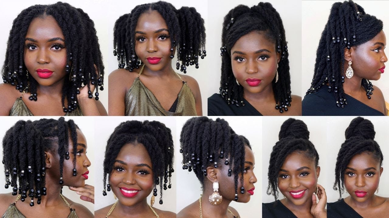 How to do & Style Loose twists on 4c hair | Natural Hair Summer hairstyles ft Unclefunkysdaughter