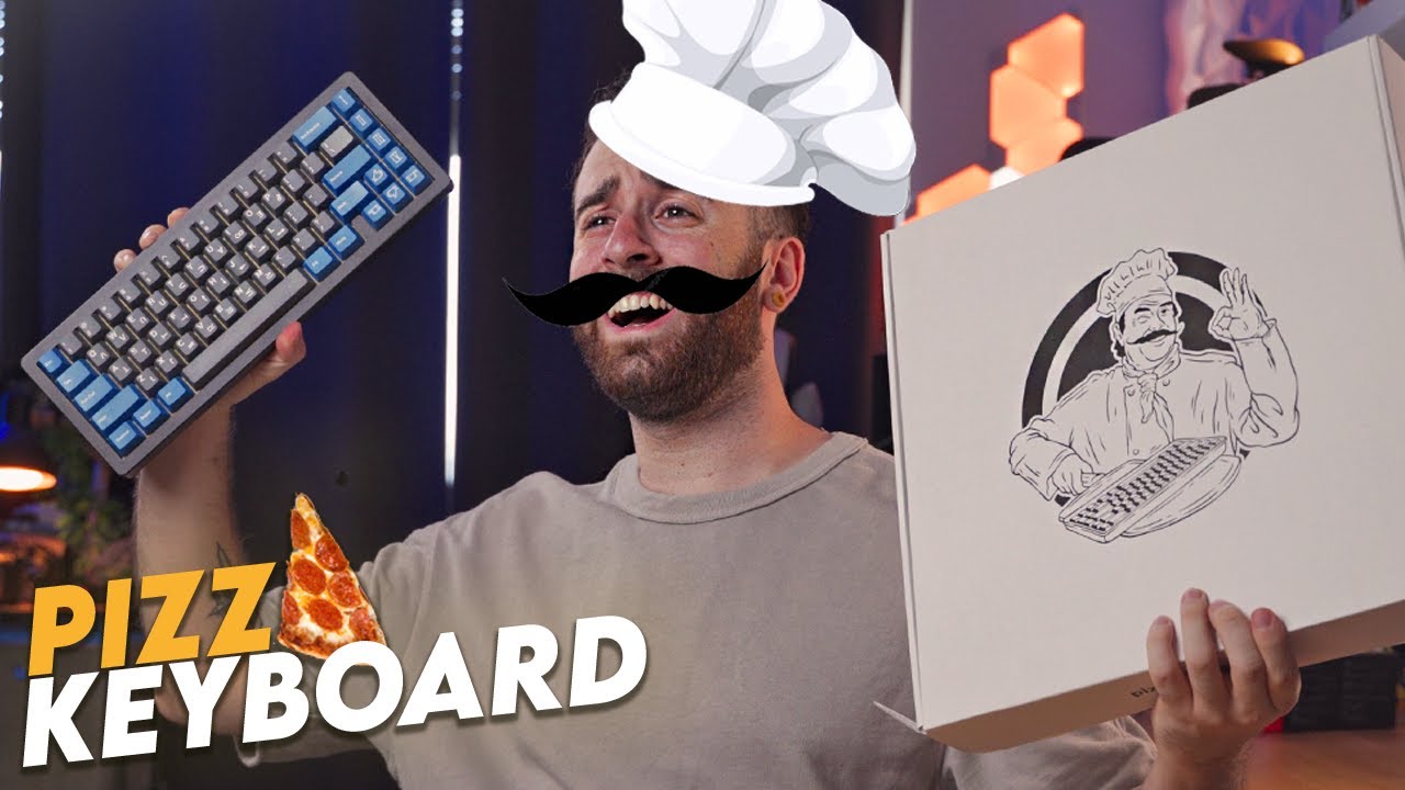 ASSEMBLIAMO LA TASTIERA PIÙ ITALIANA AL MONDO - PIZZA KEYBOARD