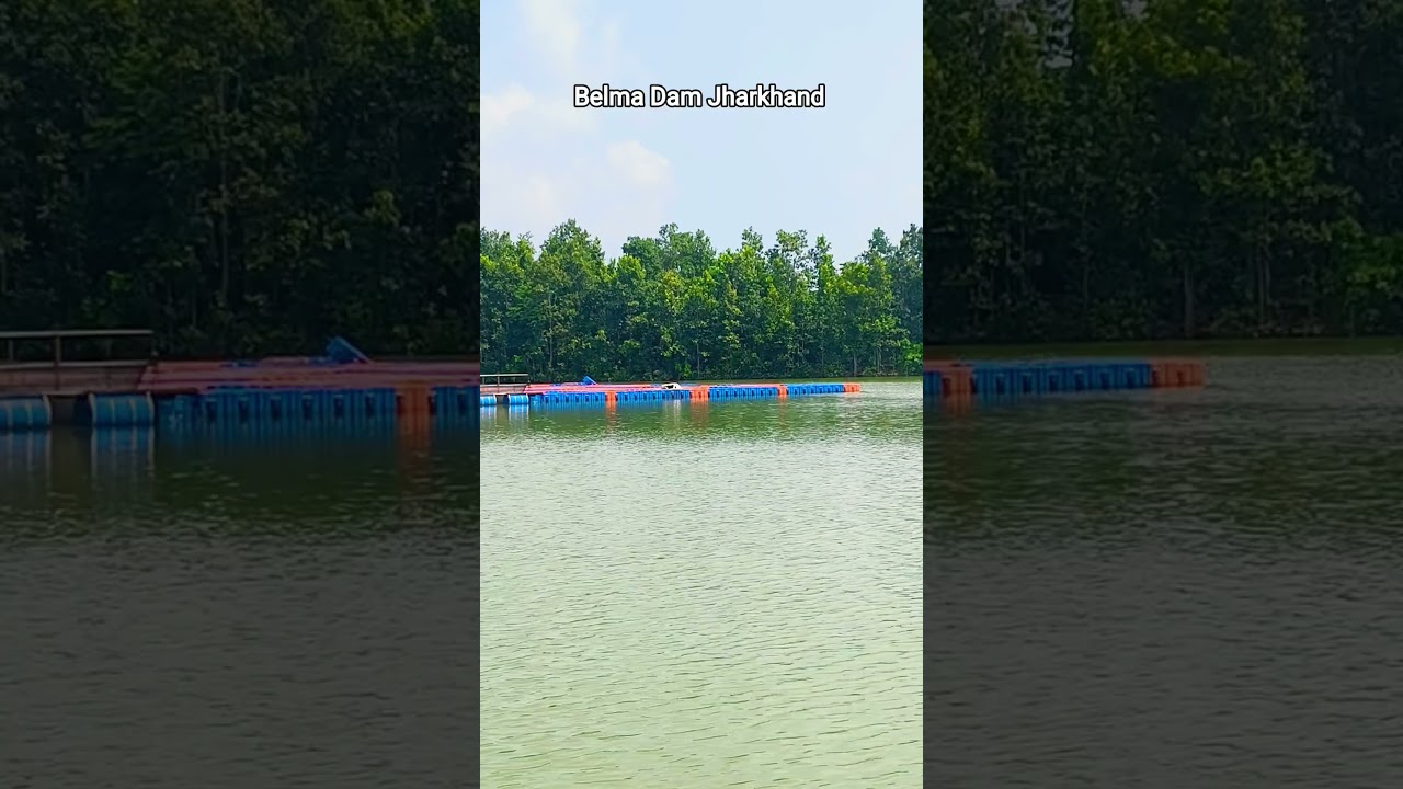 Belma Dam Jharkhand🏞️🌳#4k video#travel vlog#jharkhand#belma dam