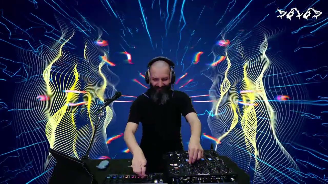 Recorded Techno Session Live on Twitch for Tomahawk Festival Raidtrain