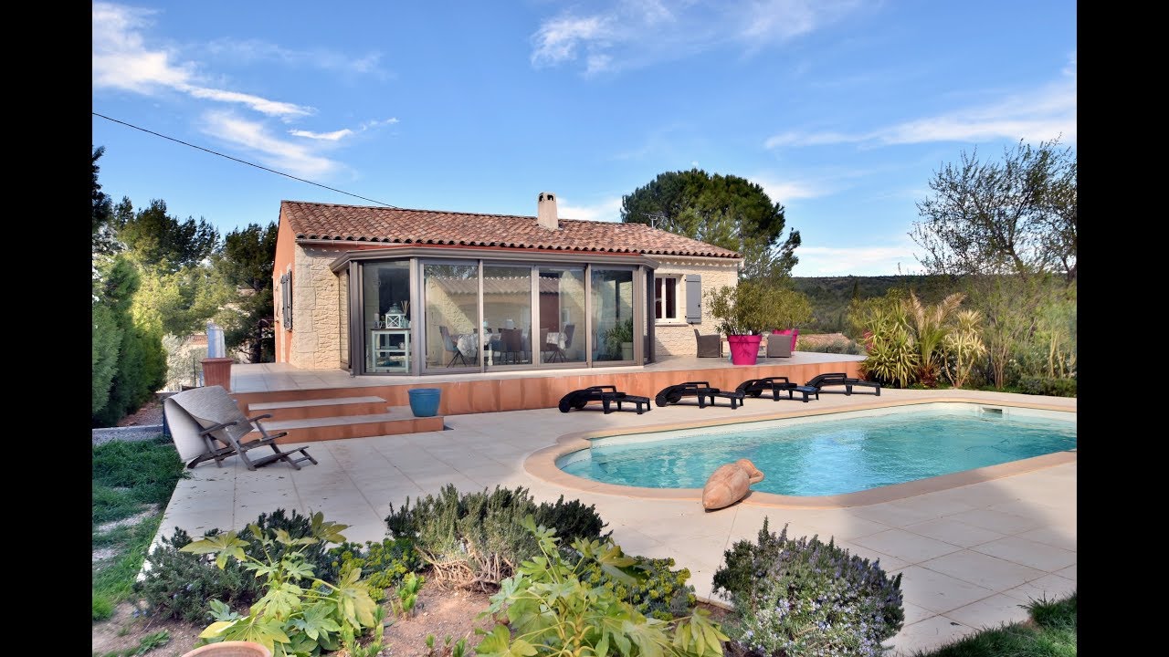 ACHAT VENTE IMMOBILIER VILLA POURRIERES