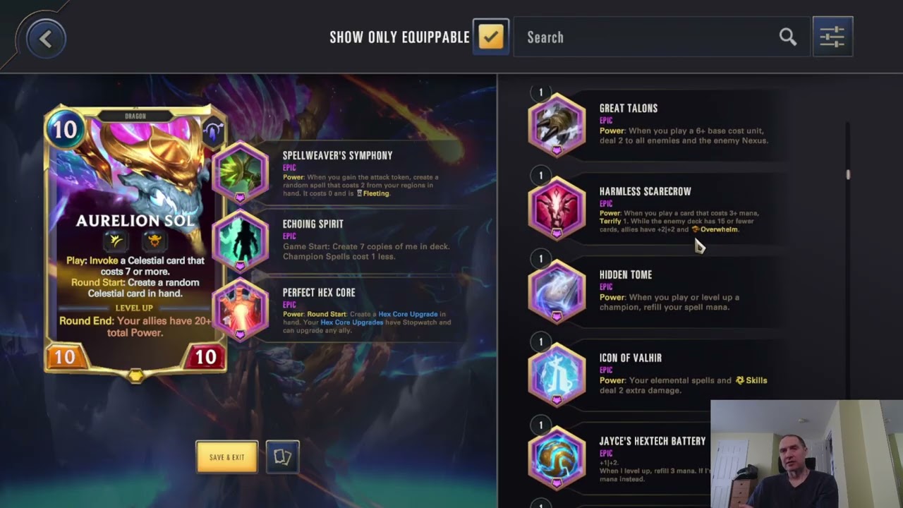 Aurelion Sol breakdown for relic build options