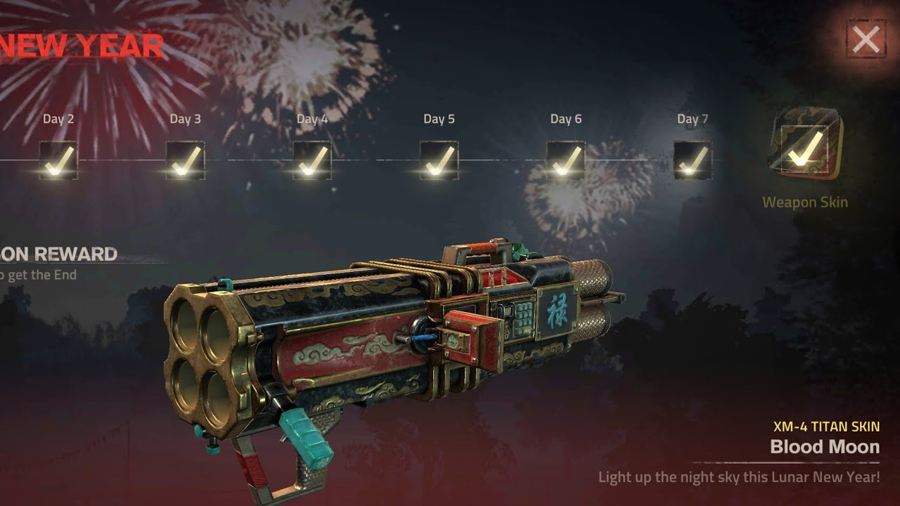 Into the dead 2, XM4 TITAN BLOOD MOON gameplay 😈😈😈